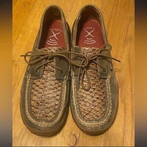 Twisted X Women's Bomber and Fish Driving Moc